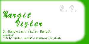 margit vizler business card